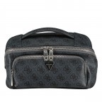 Kulturbeutel Milano 4G-Logo Black, Farbe: schwarz, Marke: Guess, EAN: 7626101549212, Abmessungen in cm: 25x15x13, Bild 1 von 5
