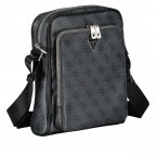 Umhängetasche 4G-Logo Black, Farbe: schwarz, Marke: Guess, EAN: 7626101342752, Abmessungen in cm: 22x25.5x7, Bild 2 von 6