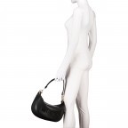 Umhängetasche Pigalle mit zwei Schulterriemen Nero, Farbe: schwarz, Marke: Valentino Bags, EAN: 8054942311566, Abmessungen in cm: 30x18x9.5, Bild 4 von 8