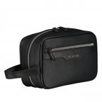Kulturbeutel Efeo Nero, Farbe: schwarz, Marke: Valentino Bags, EAN: 8054942237569, Abmessungen in cm: 25.5x16.5x10, Bild 2 von 6