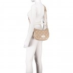 Beuteltasche Decoro Tessere Ginger MHZ White, Farbe: weiß, Marke: Joop!, EAN: 4048835180555, Abmessungen in cm: 27x20x5, Bild 7 von 9