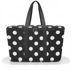 Kühltasche Coolerbag Dots White, Farbe: schwarz, Marke: Reisenthel, EAN: 4012013736957, Abmessungen in cm: 44.5x24.5x25, Bild 2 von 3