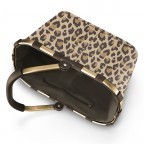 Einkaufskorb Carrybag Frame Leo Macchiato, Farbe: braun, Marke: Reisenthel, EAN: 4012013735646, Abmessungen in cm: 48x49x28, Bild 3 von 4