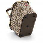 Einkaufskorb Carrybag Frame Leo Macchiato, Farbe: braun, Marke: Reisenthel, EAN: 4012013735646, Abmessungen in cm: 48x49x28, Bild 4 von 4