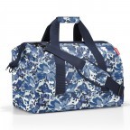 Reisetasche Allrounder L Flora Blue, Farbe: blau/petrol, Marke: Reisenthel, EAN: 4012013737480, Abmessungen in cm: 48x39.5x29, Bild 1 von 3
