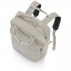 Rucksack Allday Backpack M mit Laptopfach 15 Zoll Herringbone Sand, Farbe: beige, Marke: Reisenthel, EAN: 4012013737022, Abmessungen in cm: 30x39x13, Bild 3 von 3