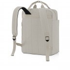 Rucksack Allday Backpack M mit Laptopfach 15 Zoll Herringbone Sand, Farbe: beige, Marke: Reisenthel, EAN: 4012013737022, Abmessungen in cm: 30x39x13, Bild 2 von 3