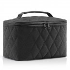 Kosmetikkoffer Cosmetic Case Rhombus Black, Farbe: schwarz, Marke: Reisenthel, EAN: 4012013736445, Abmessungen in cm: 28x17x18, Bild 2 von 3