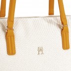 Shopper Poppy Canvas Tote Bag Rich Ochre Natural Canvas, Farbe: beige, Marke: Tommy Hilfiger, EAN: 8720646511617, Abmessungen in cm: 31x30.5x13, Bild 4 von 4