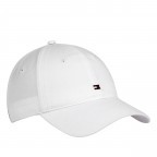 Mütze Essential Flag Cap Optic White, Farbe: weiß, Marke: Tommy Hilfiger, EAN: 8720646509249, Bild 1 von 3