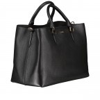 Handtasche Alyce Business Shopper mit zwei Schulterriemen Black, Farbe: schwarz, Marke: BOSS, EAN: 4063541879890, Abmessungen in cm: 37x28x19.5, Bild 2 von 7