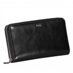 Geldbörse Liriel Wallet Zip Around Black, Farbe: schwarz, Marke: Boss, EAN: 4063541102851, Abmessungen in cm: 19x10x1, Bild 2 von 4