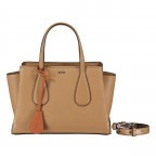 Handtasche Liriel Tote Bag Medium Beige, Farbe: cognac, Marke: BOSS, EAN: 4063541152399, Abmessungen in cm: 30x19.5x12, Bild 1 von 7