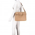 Aktentasche Ray Document Case S Medium Beige, Farbe: cognac, Marke: BOSS, EAN: 4063538730142, Abmessungen in cm: 38.5x30x7, Bild 5 von 6