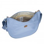 Beuteltasche X-BAG & X-Travel Halfmoon Bag Sky, Farbe: blau/petrol, Marke: Brics, EAN: 8016623916460, Abmessungen in cm: 35x28x12, Bild 6 von 7