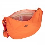 Beuteltasche X-BAG & X-Travel Halfmoon Bag Sunset, Farbe: orange, Marke: Brics, EAN: 8016623916477, Abmessungen in cm: 35x28x12, Bild 6 von 7