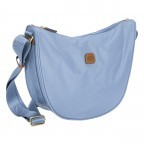 Beuteltasche X-BAG & X-Travel Moonbag Sky, Farbe: blau/petrol, Marke: Brics, EAN: 8016623916484, Abmessungen in cm: 33x26x9.5, Bild 2 von 7