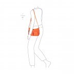 Umhängetasche X-BAG & X-Travel Sunset, Farbe: orange, Marke: Brics, EAN: 8016623916514, Abmessungen in cm: 34x24x8, Bild 5 von 7
