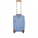 Koffer X-BAG & X-Travel 55 cm Sky, Farbe: blau/petrol, Marke: Brics, EAN: 8016623916781, Abmessungen in cm: 36x55x23, Bild 6 von 10