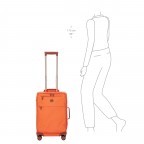 Koffer X-BAG & X-Travel 55 cm Sunset, Farbe: orange, Marke: Brics, EAN: 8016623916798, Abmessungen in cm: 36x55x23, Bild 7 von 10