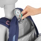 Rucksack Mate 30 Liter Arctic Midnight, Farbe: flieder/lila, Marke: Coocazoo, EAN: 4047443510518, Abmessungen in cm: 30x44x23, Bild 4 von 9