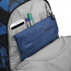 Rucksack Mate 30 Liter Electric Ice, Farbe: blau/petrol, Marke: Coocazoo, EAN: 4047443510587, Abmessungen in cm: 30x44x23, Bild 3 von 9