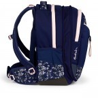 Rucksack Match 2025 erweiterbar auf 35 Liter Bloomy Breeze, Farbe: blau/petrol, Marke: Satch, EAN: 4057081185467, Abmessungen in cm: 30x45x24, Bild 4 von 10