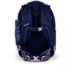 Rucksack Match 2025 erweiterbar auf 35 Liter Bloomy Breeze, Farbe: blau/petrol, Marke: Satch, EAN: 4057081185467, Abmessungen in cm: 30x45x24, Bild 5 von 10