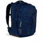 Rucksack Match 2025 erweiterbar auf 35 Liter Blue Tech, Farbe: blau/petrol, Marke: Satch, EAN: 4057081185498, Abmessungen in cm: 30x45x24, Bild 2 von 10