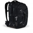 Rucksack Match Reflective Style 2024 erweiterbar auf 35 Liter Ninja Matrix, Farbe: schwarz, Marke: Satch, EAN: 4057081185481, Abmessungen in cm: 39.5x45x21, Bild 2 von 10