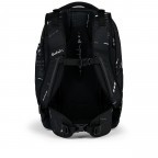 Rucksack Match Reflective Style 2024 erweiterbar auf 35 Liter Ninja Matrix, Farbe: schwarz, Marke: Satch, EAN: 4057081185481, Abmessungen in cm: 39.5x45x21, Bild 5 von 10