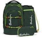 Rucksack Pack Adventure Edition Set 3-teilig Green Explorer, Farbe: grün/oliv, Marke: Satch, EAN: 4057081190539, Abmessungen in cm: 30x45x22, Bild 1 von 15
