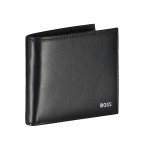 Geldbörse Randy Trifold Black, Farbe: schwarz, Marke: BOSS, EAN: 4063541908538, Abmessungen in cm: 11.8x9.5x2.3, Bild 2 von 4