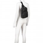 Umhängetasche Ray Monostrap Black, Farbe: schwarz, Marke: Boss, EAN: 4063542802101, Abmessungen in cm: 19x29x10.5, Bild 4 von 5