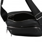 Umhängetasche Ray Big Black, Farbe: schwarz, Marke: Boss, EAN: 4063542802132, Abmessungen in cm: 23.5x26x7.5, Bild 6 von 6