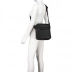 Umhängetasche Ray Big Black, Farbe: schwarz, Marke: Boss, EAN: 4063542802132, Abmessungen in cm: 23.5x26x7.5, Bild 5 von 6