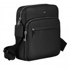 Umhängetasche Ray Big Black, Farbe: schwarz, Marke: Boss, EAN: 4063542802132, Abmessungen in cm: 23.5x26x7.5, Bild 2 von 6
