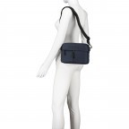 Umhängetasche Stormy EW Crossbody Dark Blue, Farbe: blau/petrol, Marke: BOSS, EAN: 4063542802200, Abmessungen in cm: 25x18x7.5, Bild 4 von 6