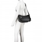 Umhängetasche Bel Black, Farbe: schwarz, Marke: HUGO, EAN: 4063542797391, Abmessungen in cm: 32x20.5x11, Bild 5 von 6