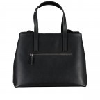 Handtasche Chris Satchel Black, Farbe: schwarz, Marke: HUGO, EAN: 4063541101786, Abmessungen in cm: 34x25.5x13, Bild 3 von 8
