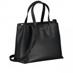 Handtasche Chris Satchel Black, Farbe: schwarz, Marke: HUGO, EAN: 4063541101786, Abmessungen in cm: 34x25.5x13, Bild 2 von 8