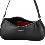 Umhängetasche Chris Hobo Black, Farbe: schwarz, Marke: HUGO, EAN: 4063541102530, Abmessungen in cm: 27.5x13.5x6.5, Bild 6 von 6