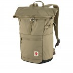 Rucksack High Coast Foldsack Volumen 24 Liter Clay, Farbe: beige, Marke: Fjällräven, EAN: 7323450989842, Abmessungen in cm: 26x45x20, Bild 2 von 11