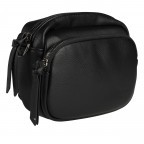 Umhängetasche Alice FU41-1369 Black, Farbe: schwarz, Marke: Flanigan, EAN: 4066727004673, Abmessungen in cm: 20.5x15.5x5.5, Bild 2 von 6