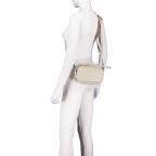 Umhängetasche Alice FU41-1369 Ecru, Farbe: beige, Marke: Flanigan, EAN: 4066727004703, Abmessungen in cm: 20.5x15.5x5.5, Bild 5 von 6