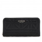 Geldbörse Assia Black, Farbe: schwarz, Marke: Guess, EAN: 0190231841715, Abmessungen in cm: 20.5x10.5x3, Bild 1 von 4