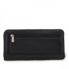 Geldbörse Assia Black, Farbe: schwarz, Marke: Guess, EAN: 0190231841715, Abmessungen in cm: 20.5x10.5x3, Bild 2 von 4