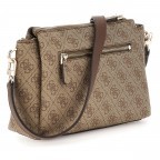 Umhängetasche Noelle 4g-logo Latte Brown, Farbe: cognac, Marke: Guess, EAN: 0190231843160, Abmessungen in cm: 24x17x7.5, Bild 2 von 5