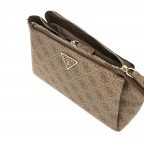Umhängetasche Noelle 4g-logo Latte Brown, Farbe: cognac, Marke: Guess, EAN: 0190231843160, Abmessungen in cm: 24x17x7.5, Bild 5 von 5