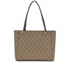 Shopper Noelle 4g-logo Latte Brown, Farbe: cognac, Marke: Guess, EAN: 0190231758396, Abmessungen in cm: 37x26x9.5, Bild 3 von 6